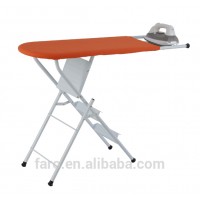 Amason best selling IB-6D 80% discount folding iron board ,ironing board ladder with clothes rack,